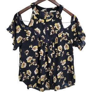 Siena Sky Floral Blouse